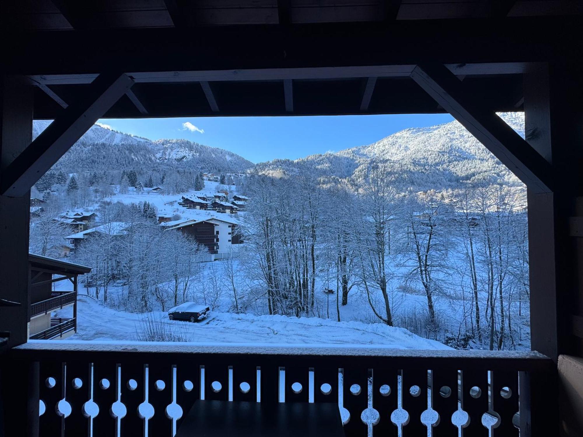 Apartamento Le Coup De Coeur Les Houches Exterior foto