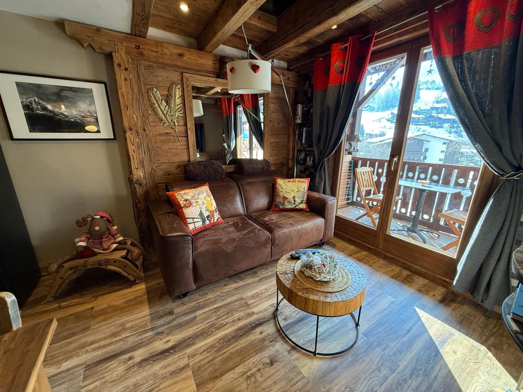 Apartamento Le Coup De Coeur Les Houches Exterior foto