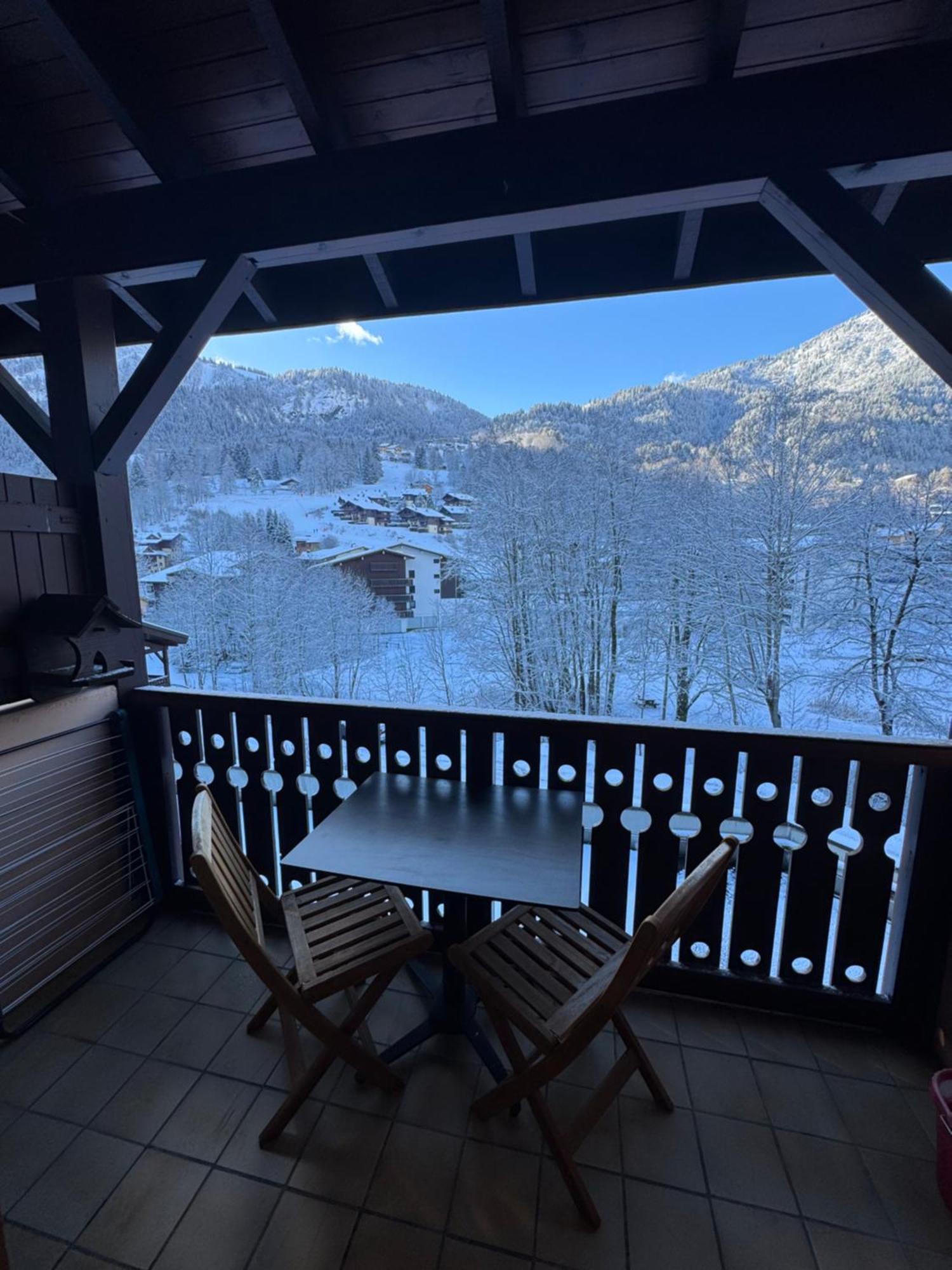 Apartamento Le Coup De Coeur Les Houches Exterior foto